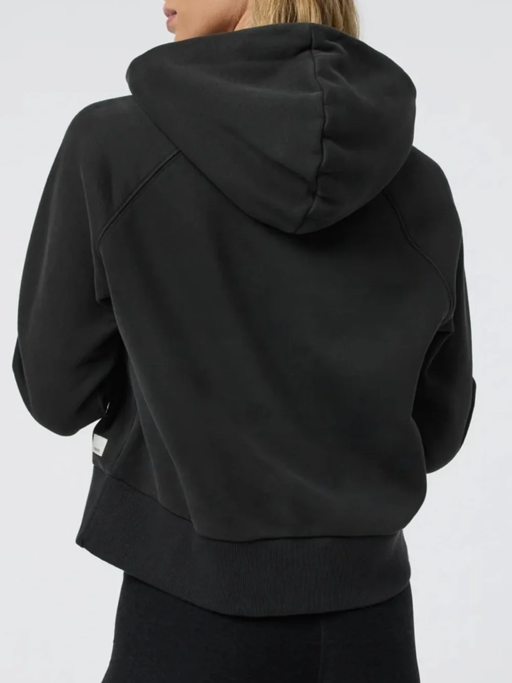 Vuori Women's Restore Relaxed Half-Zip Hoodie Washed Black Small Soft Comfy - Picture 2 of 8